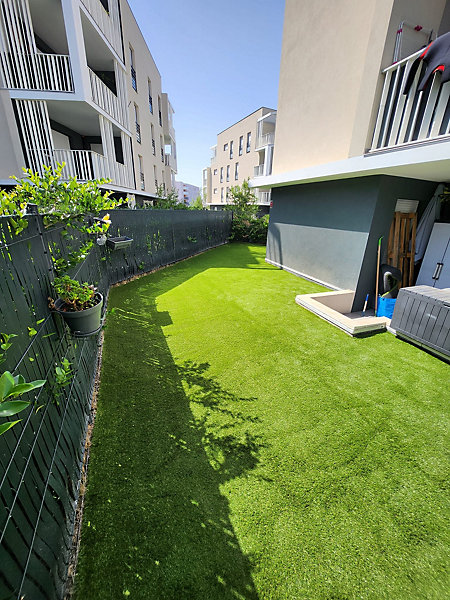 Gazon Synthétique Le Rapid 47mm Largeur - 4 m x Longeur : 9m