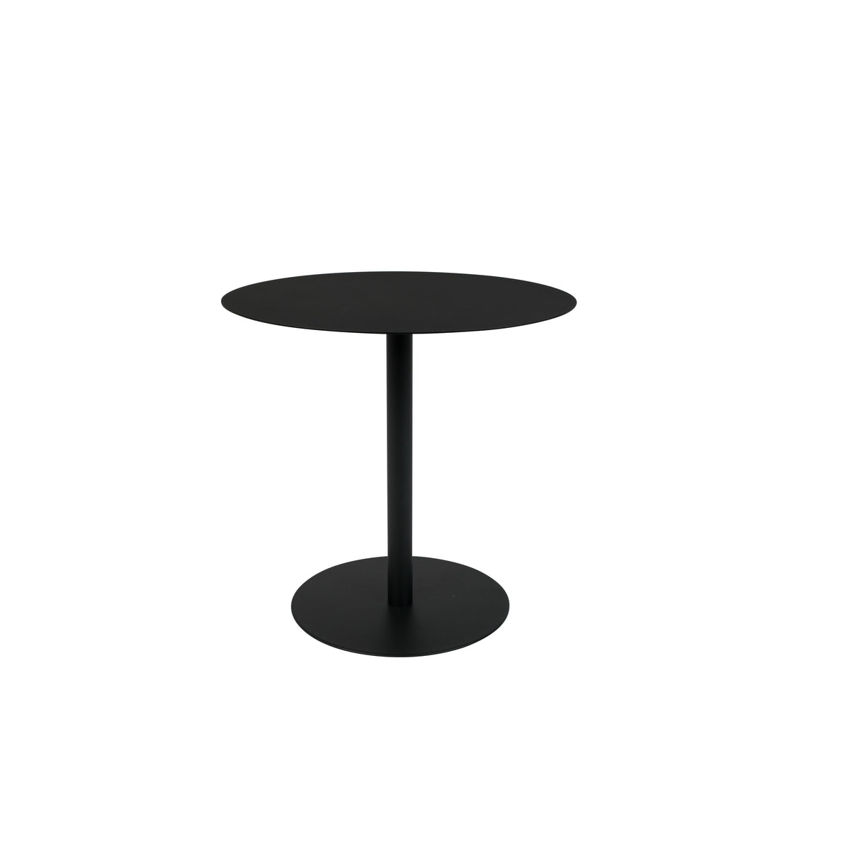 Zuiver Snow Bijzettafel Rond 35 cm Metaal Zwart