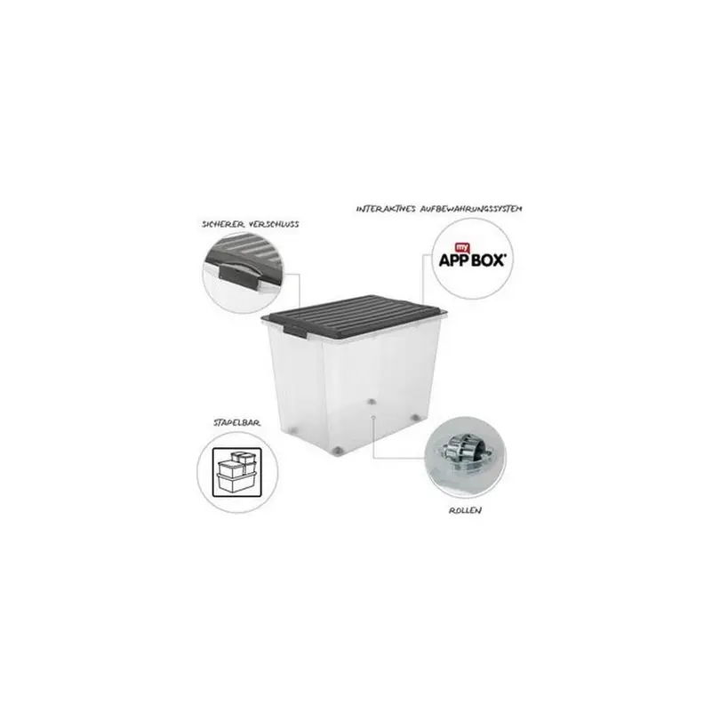 Aufbewahrungsbox 6er-Set COMPACT