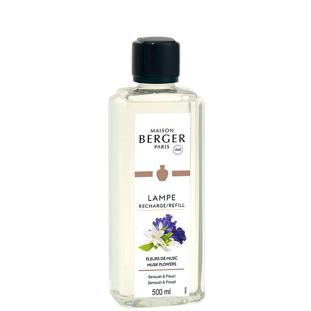 FLEURS DE MUSC - Recharge lampe Berger Fleurs de Musc 500ml