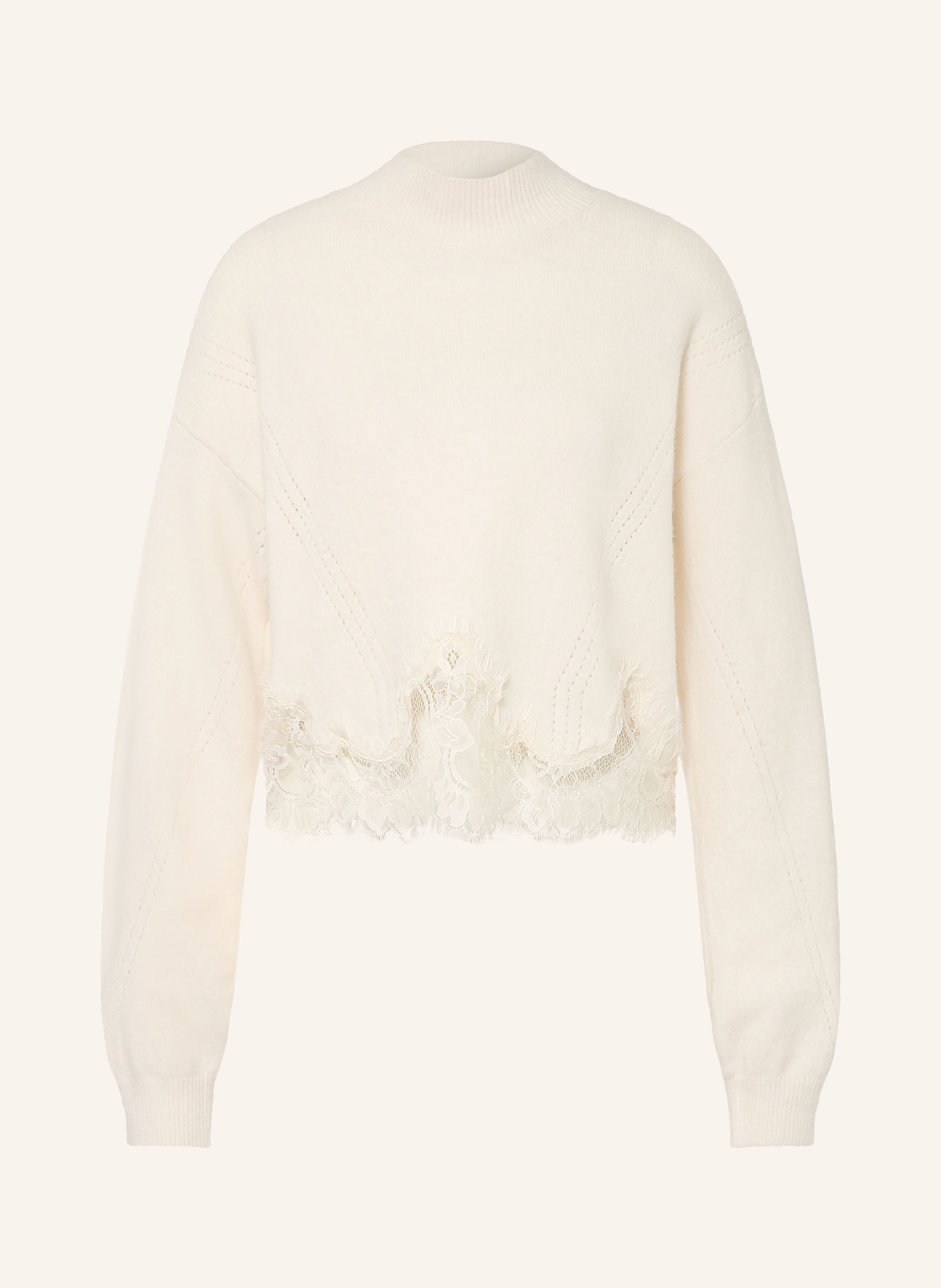 GUESS Pullover HAYDEN mit Spitze