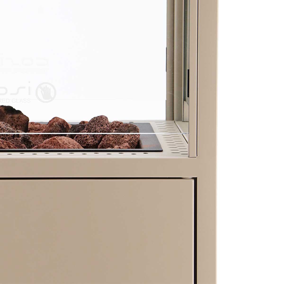 Cosipillar sfeerhaard Dome - sandy beige