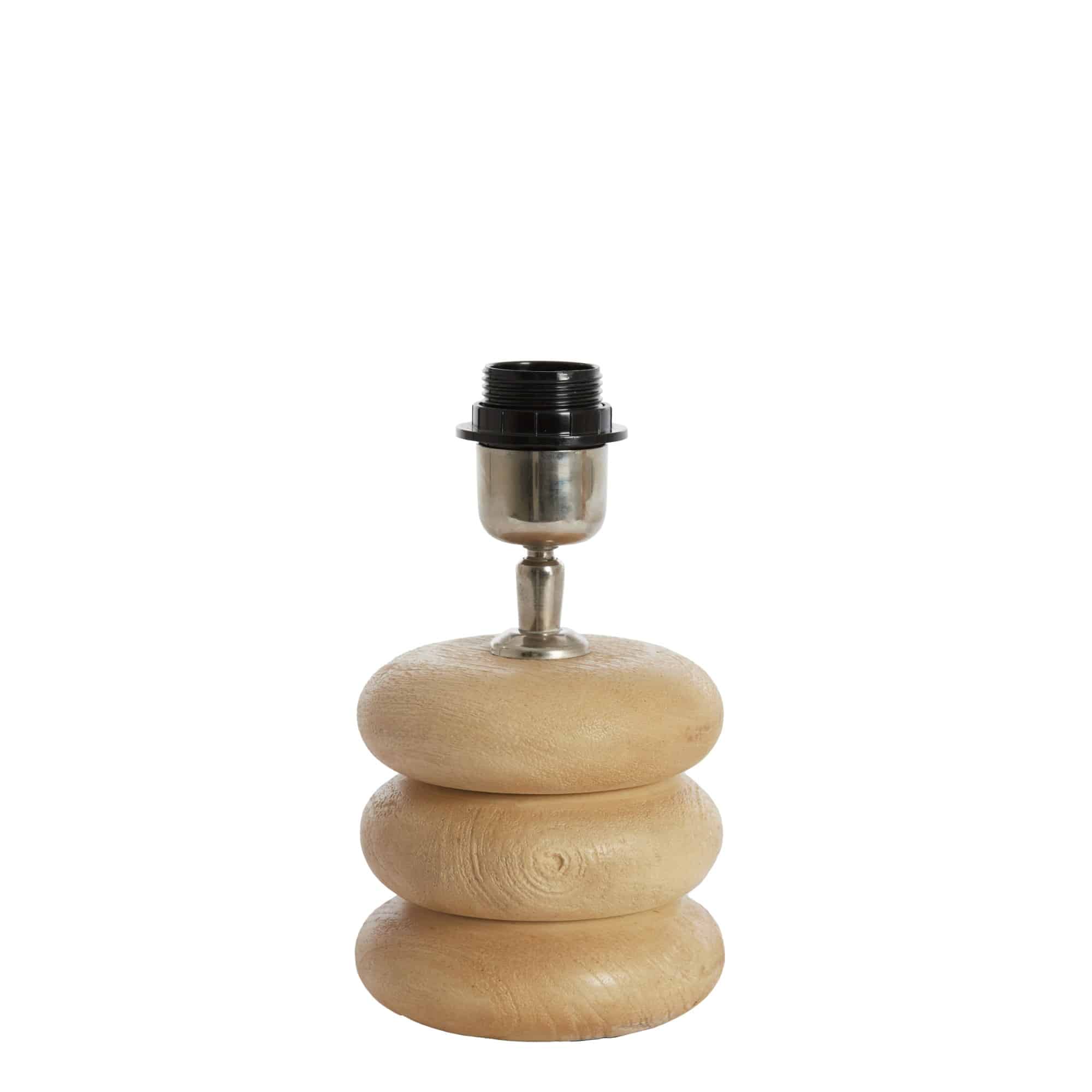 Light & Living Lampvoet Budongo - Bruin - Ø12x12cm