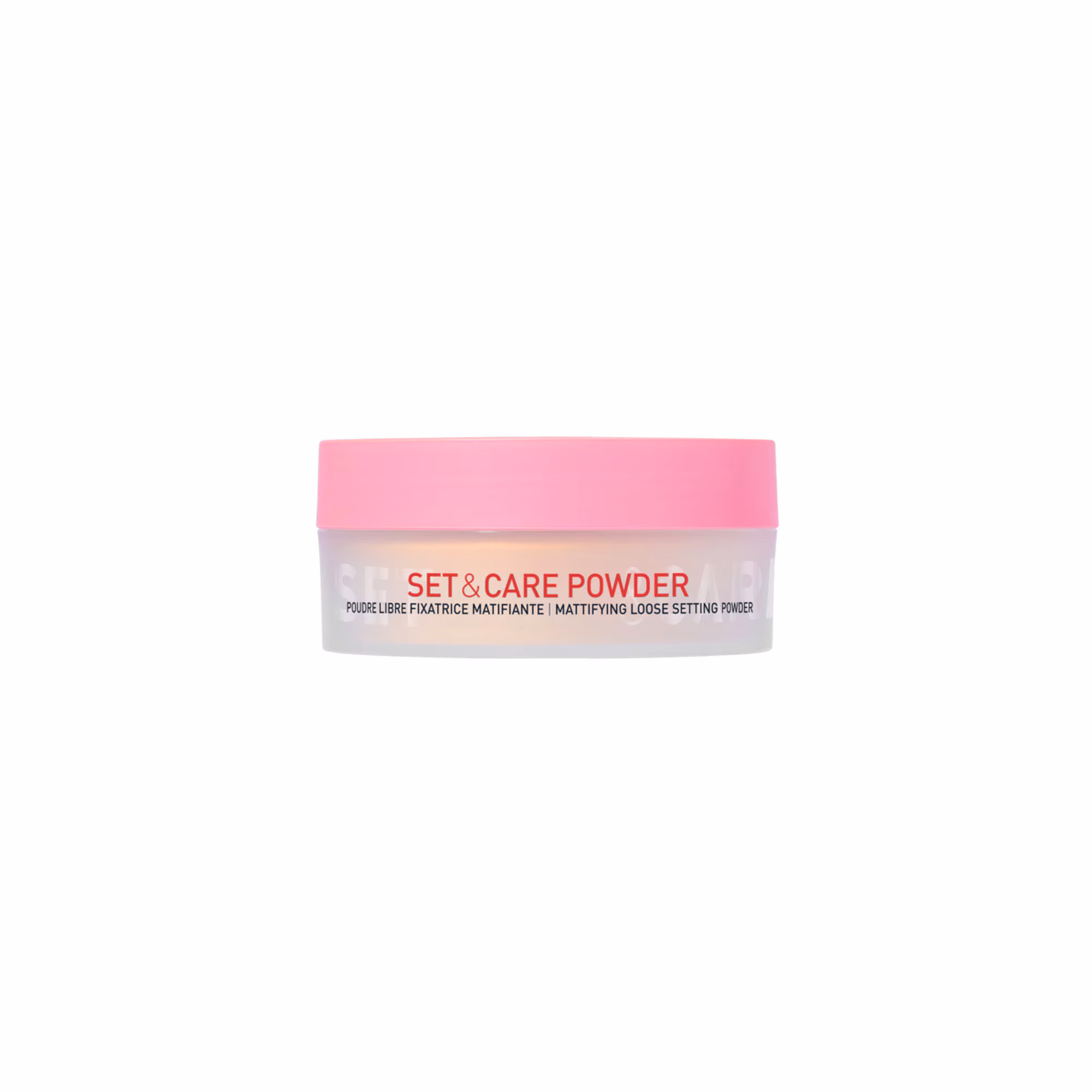 SET & CARE POWDERPoudre libre fixatrice matifiante : lisse, floute et matifie
