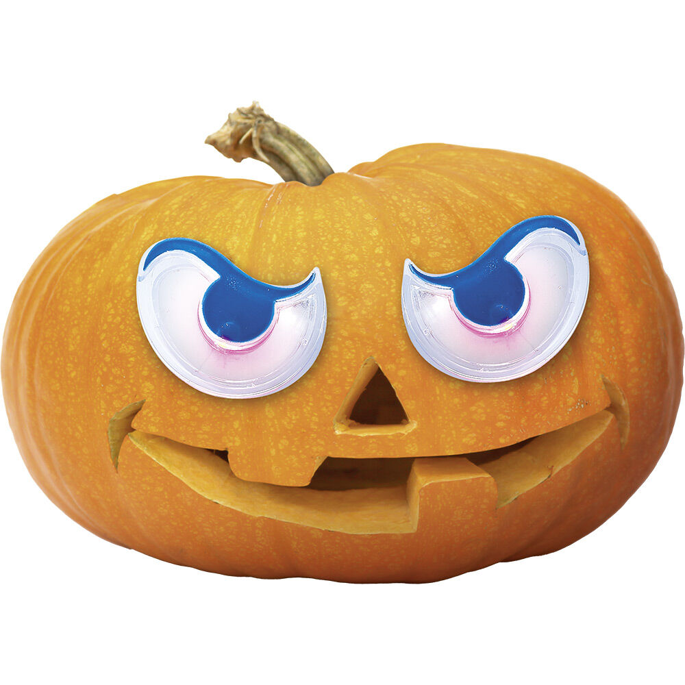 Yeux de citrouille lumineux décoration Halloween