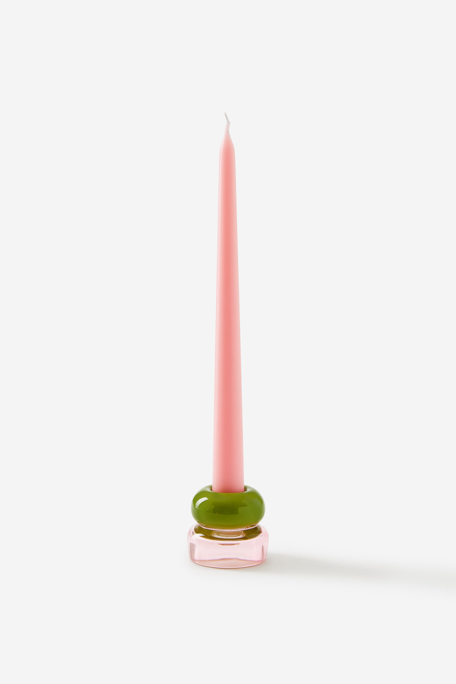 Glass Candle Holder