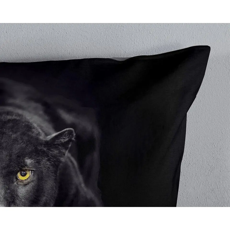 Pure Dekbedovertrek Black Panther-1-persoons (140 x 200/220 cm)