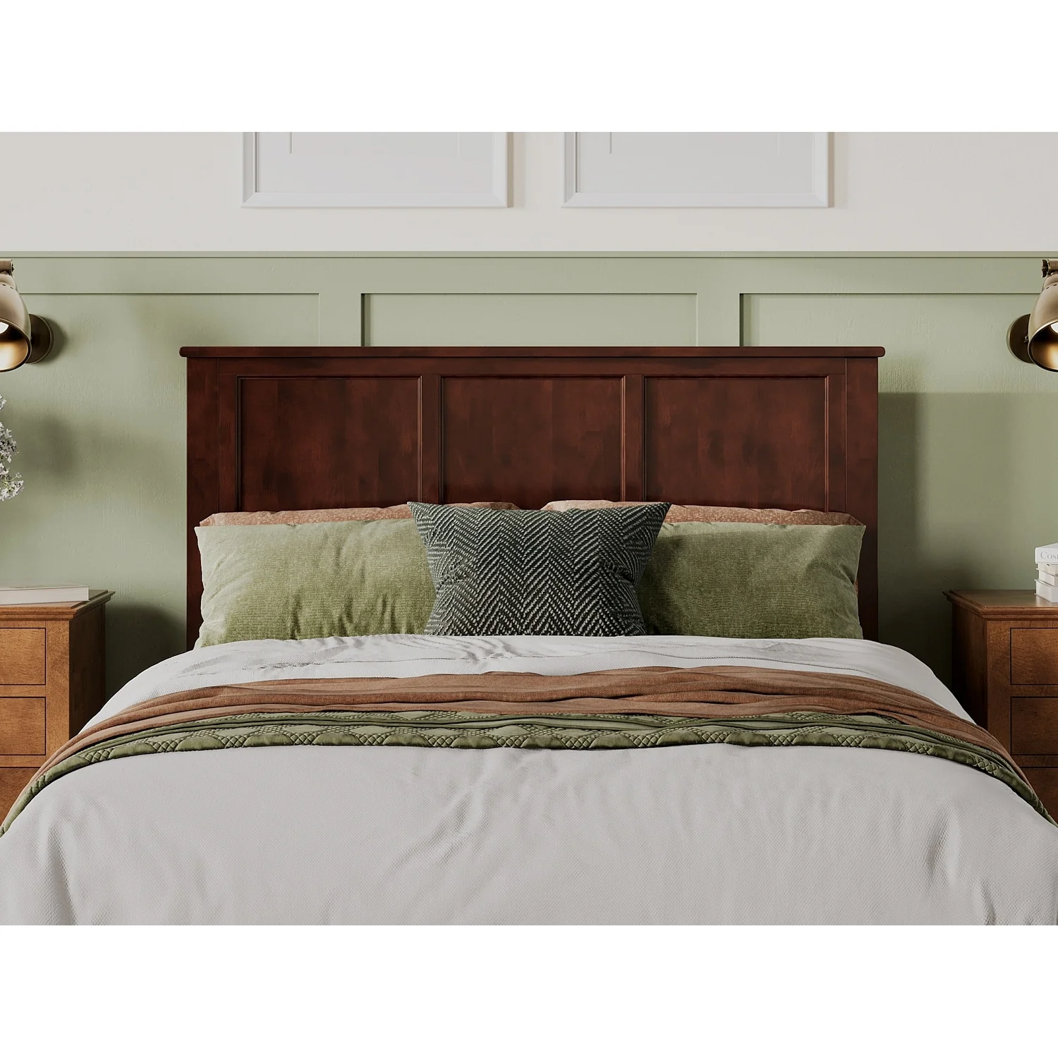 Madison Headboard with Attachable Charger