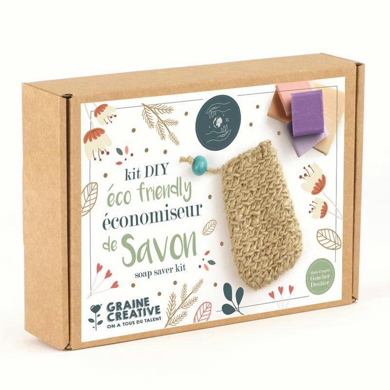 ÉCONOMISEUR - Kit DIY économiseur de savon en jute eco friendly