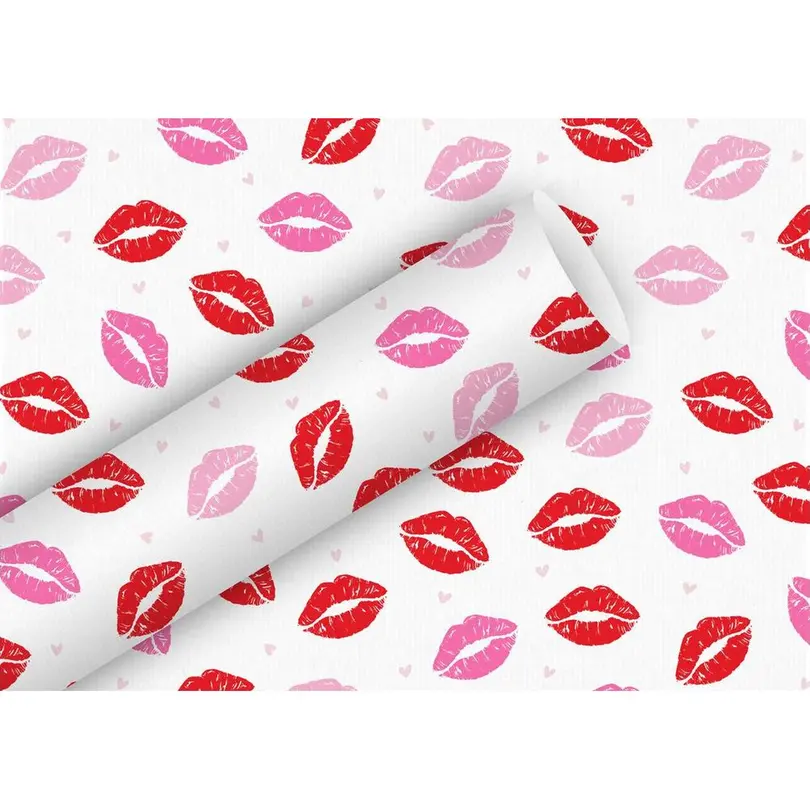 Geschenkpapier Lippen
