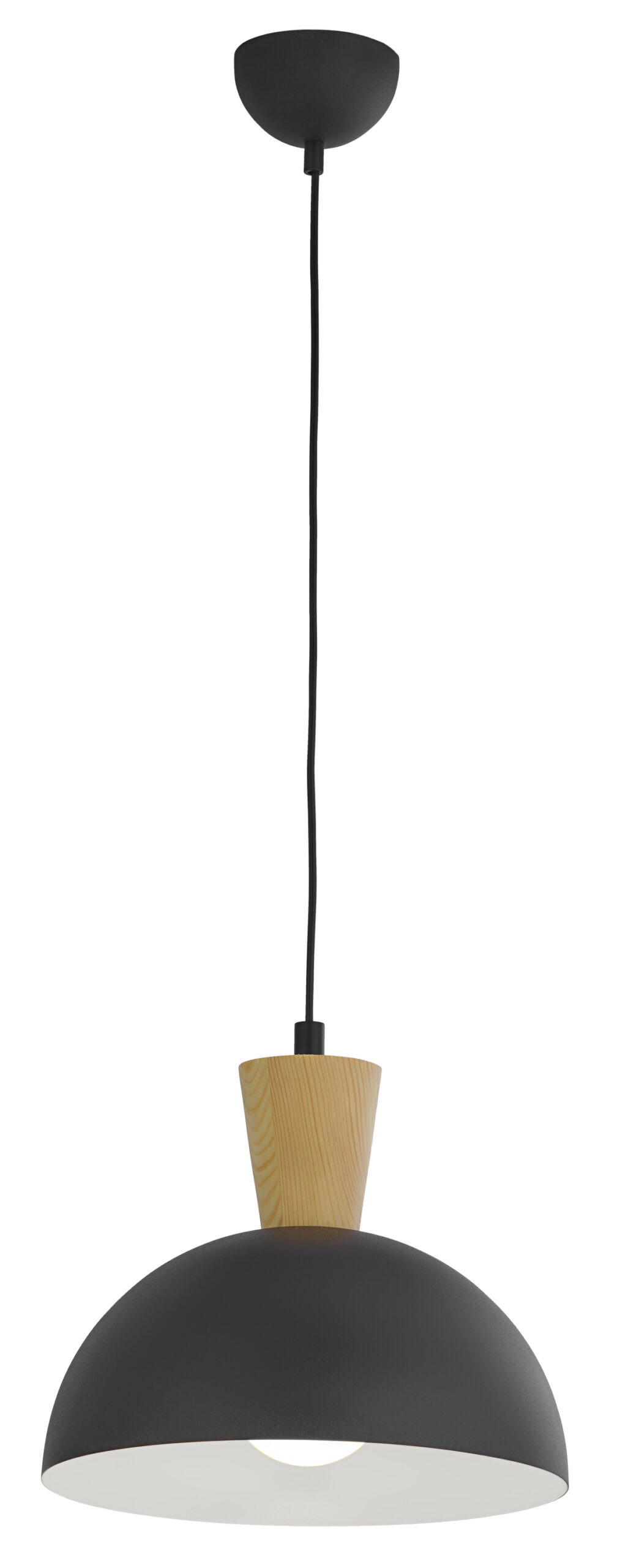 Lampa sufitowa VITOczarno-biała 1xE27x15W IP20 Jupiter