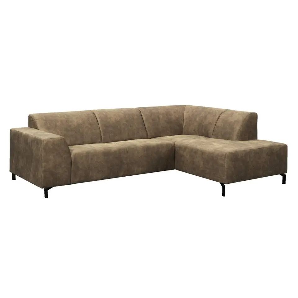 Hoekbank Noud rechts - taupe