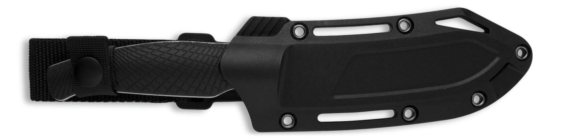 Kershaw Camp 5 Fixed Blade Hunting Knife with Sheath, Boxed, Steel, 4.75-in