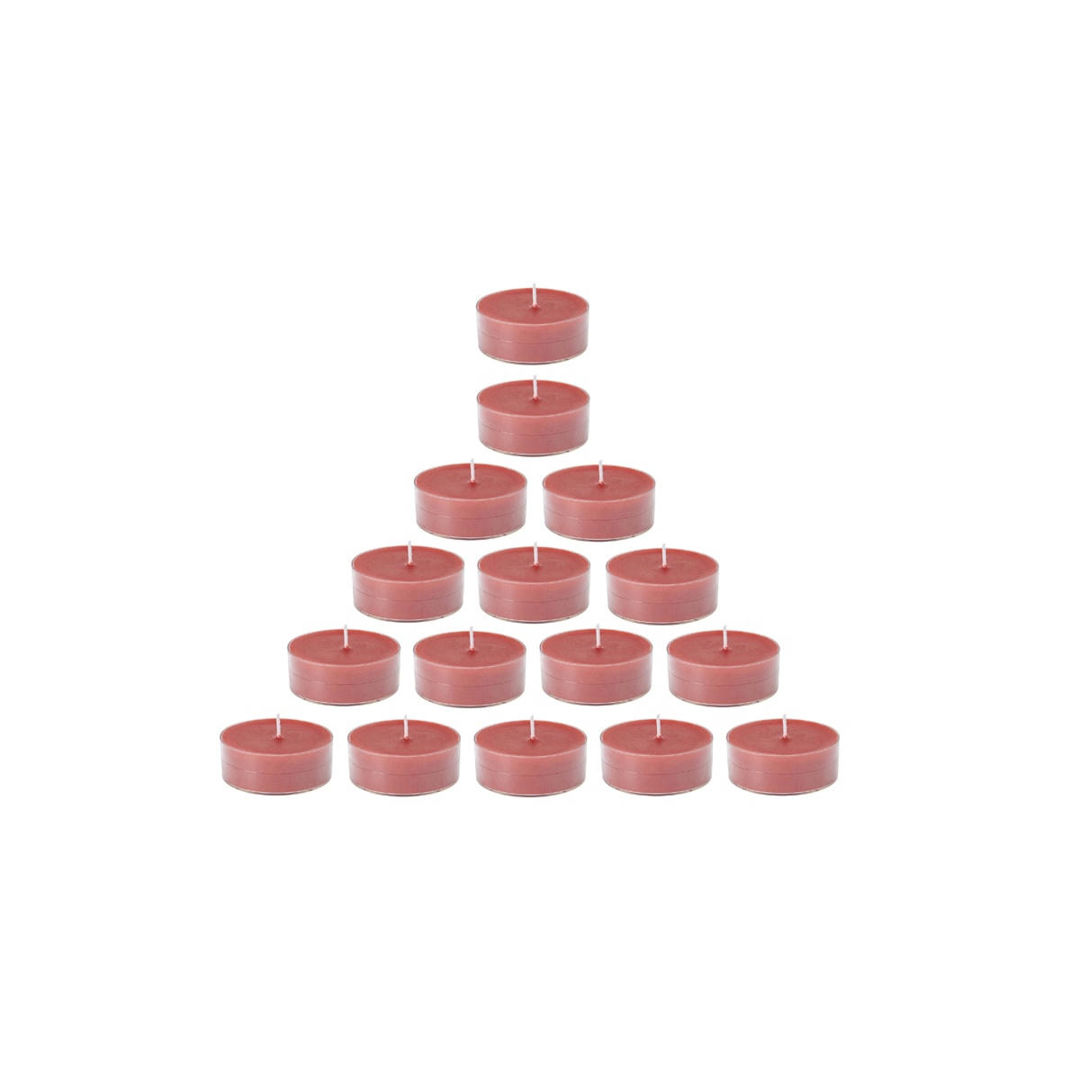 FLAMMES - 16 bougies chauffe-plat Flammes