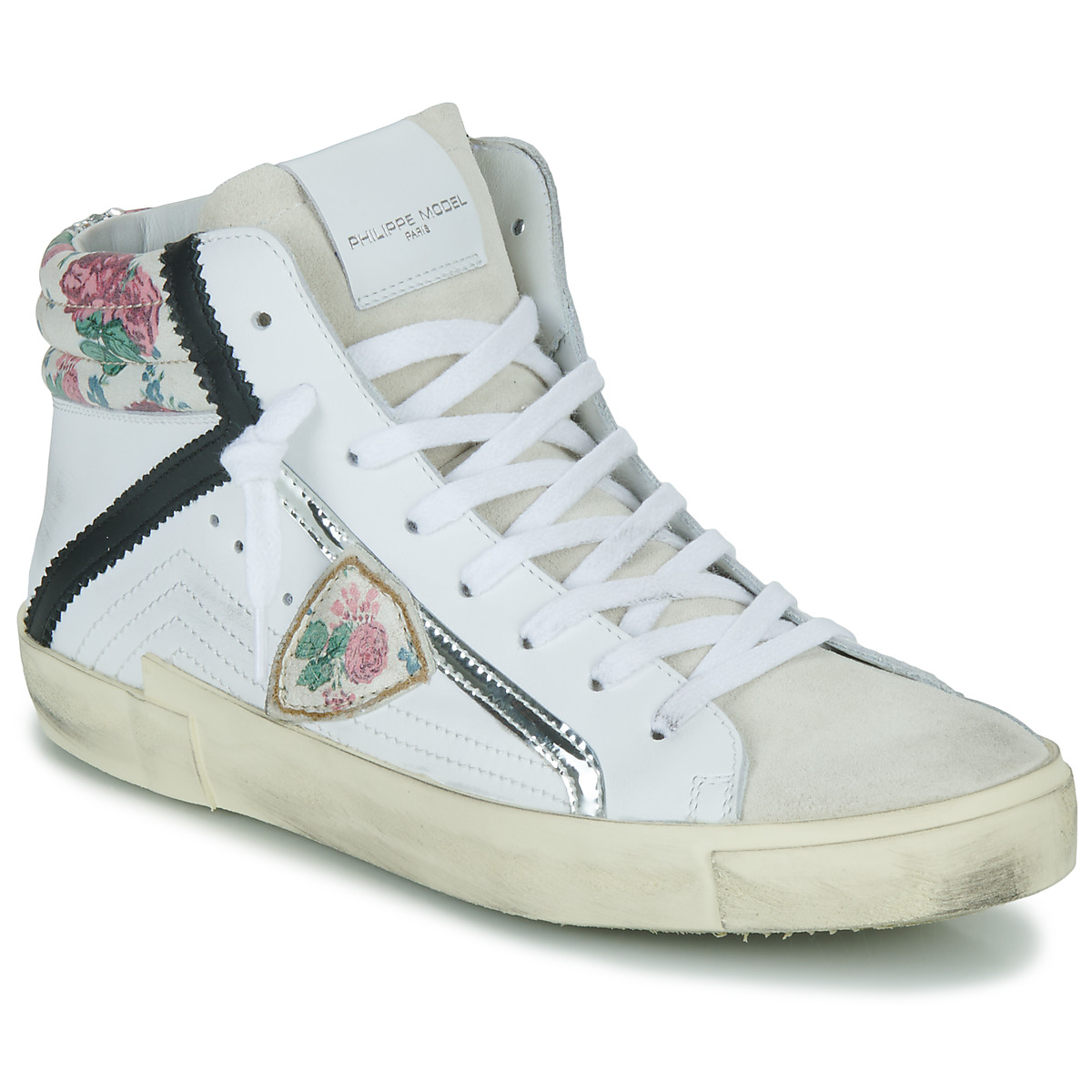 Philippe Model - PRSX HIGH WOM - White / Pink