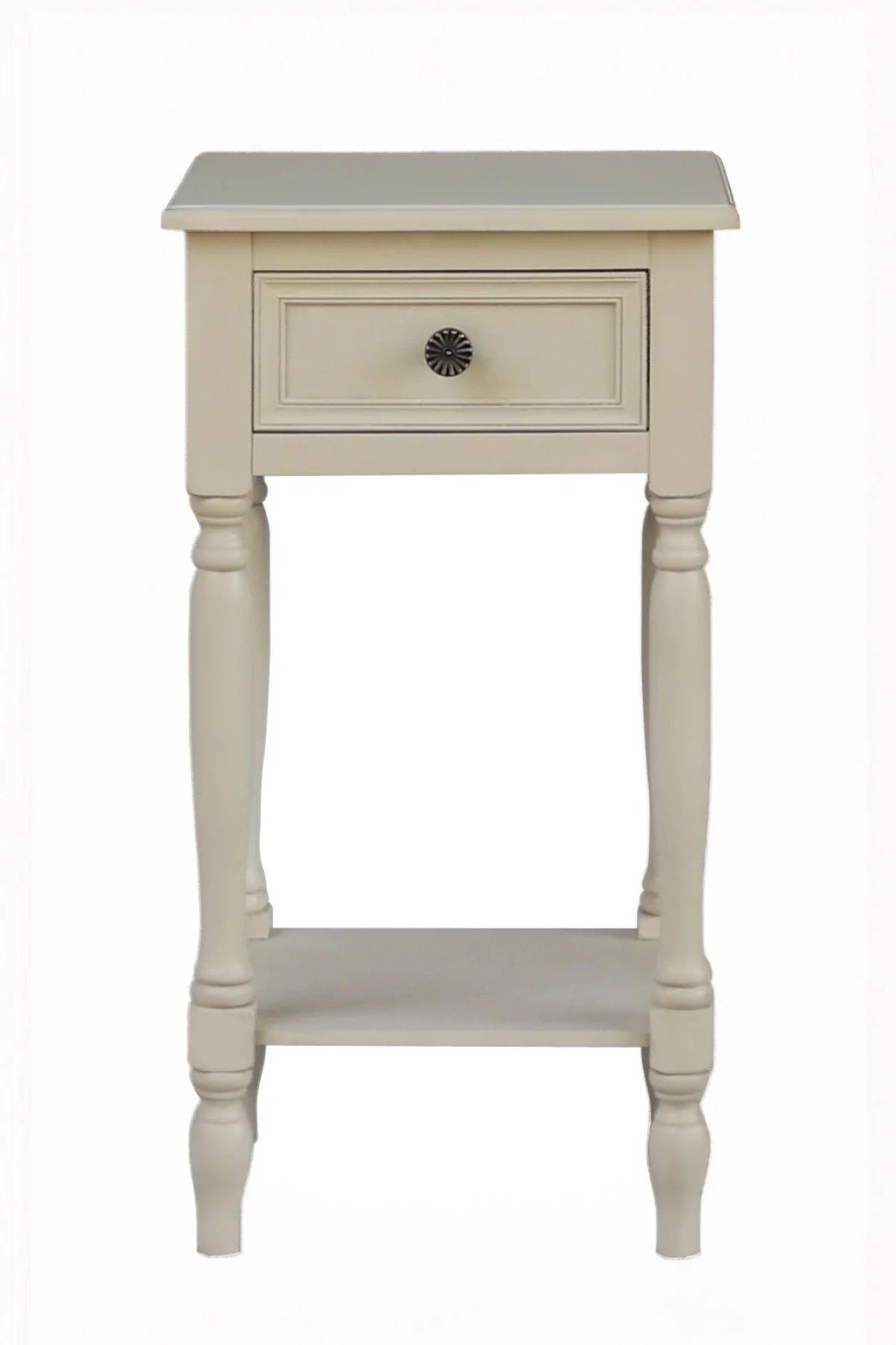 White Pearl Accent Table