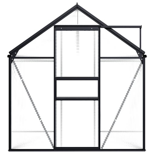 NNEVL Greenhouse Anthracite Aluminium 4.75 m&sup2;