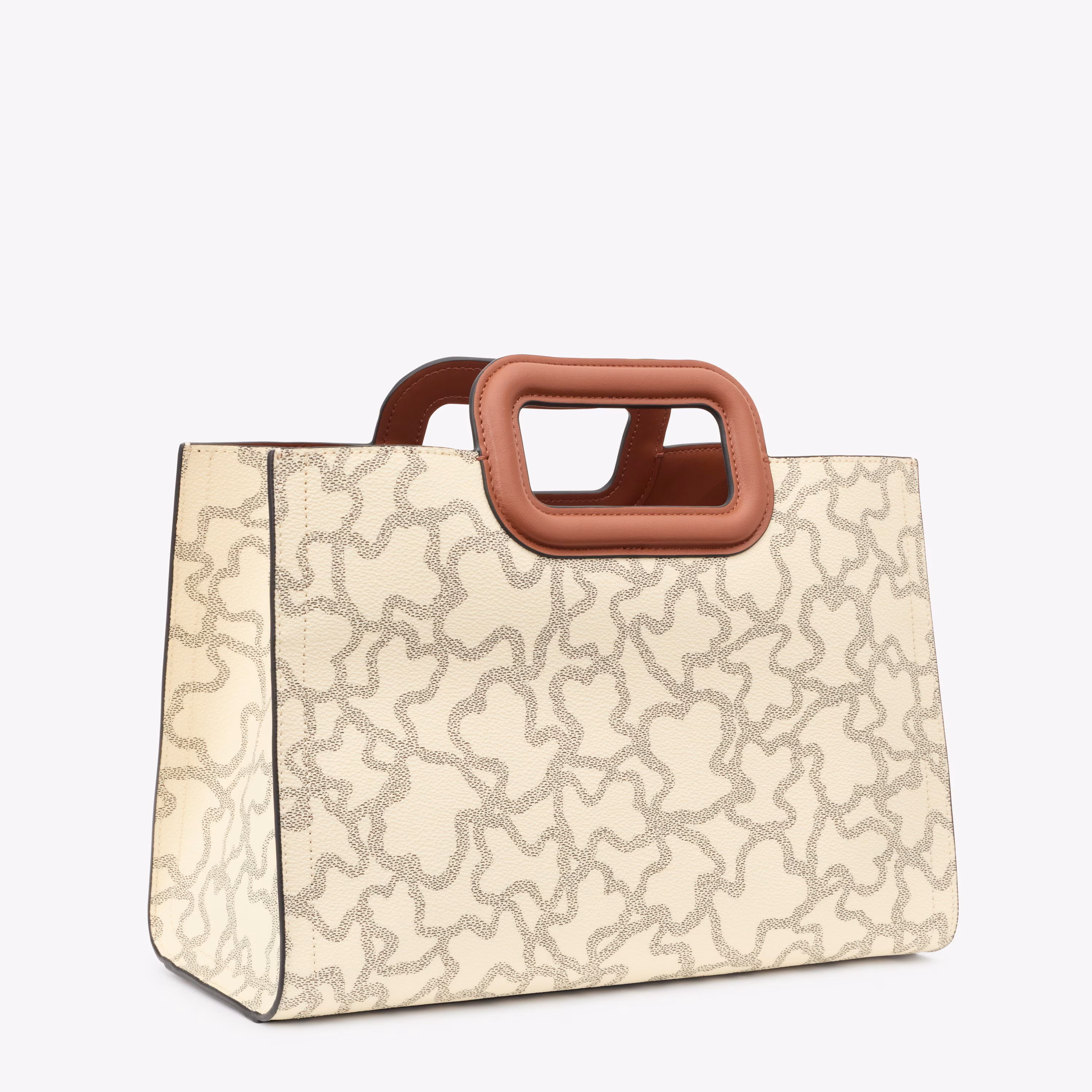 Shopper mediano Amaya beige Kaos Icon