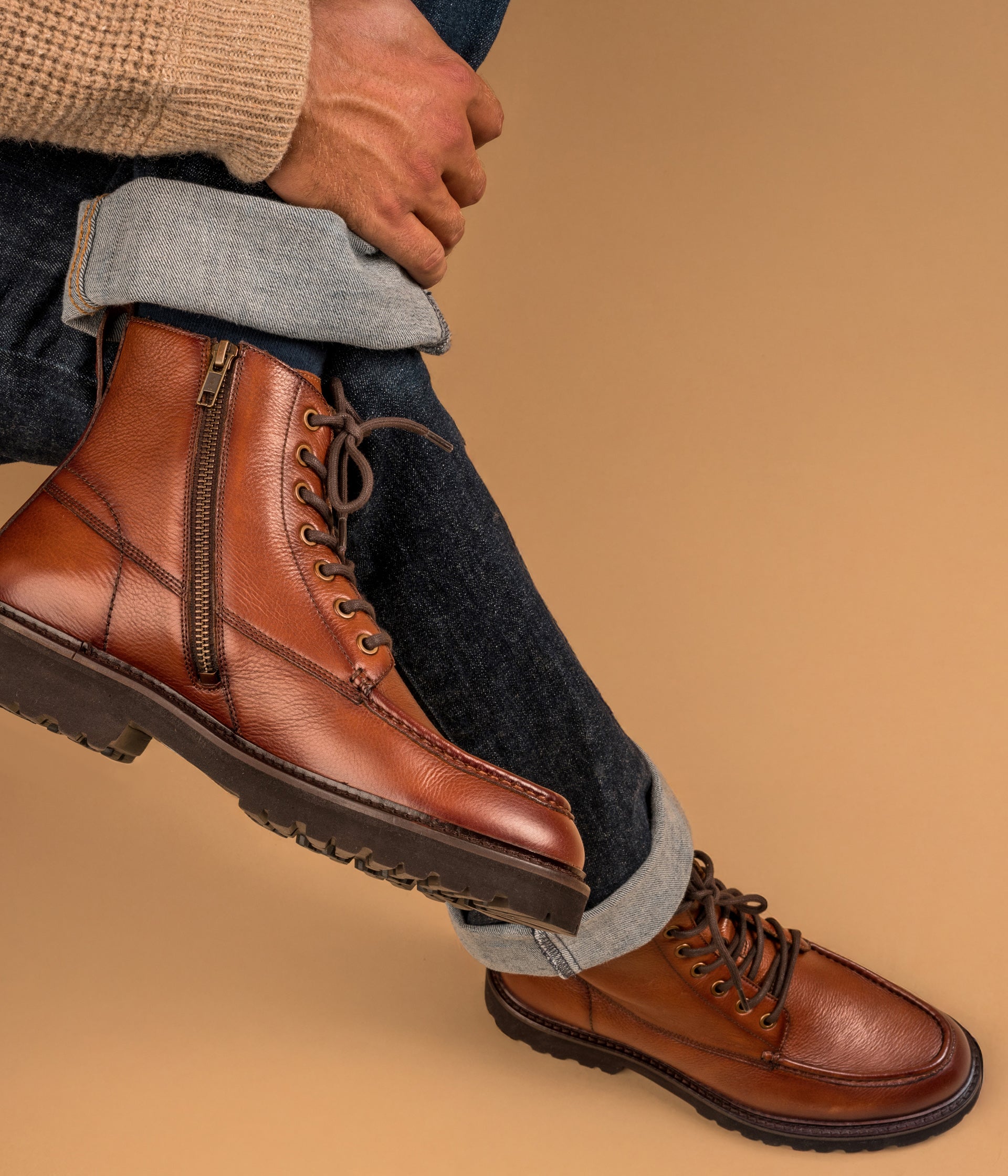 Boots Romelio cognac