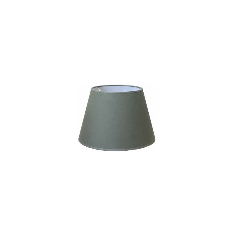 Abat-jour Conica en coton vert Ø 20 cm NIEDERAU