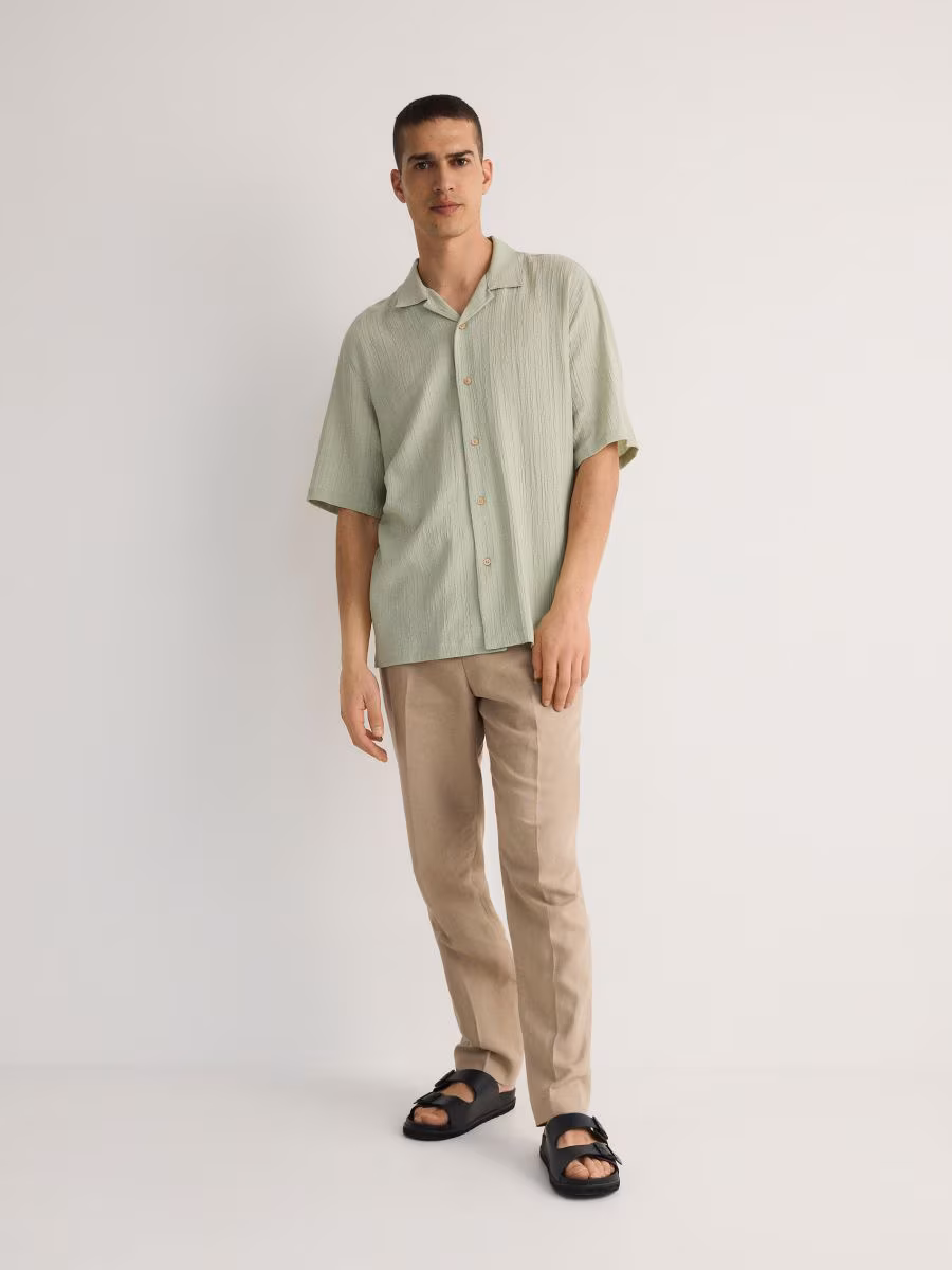 Structural Fabric Shirt