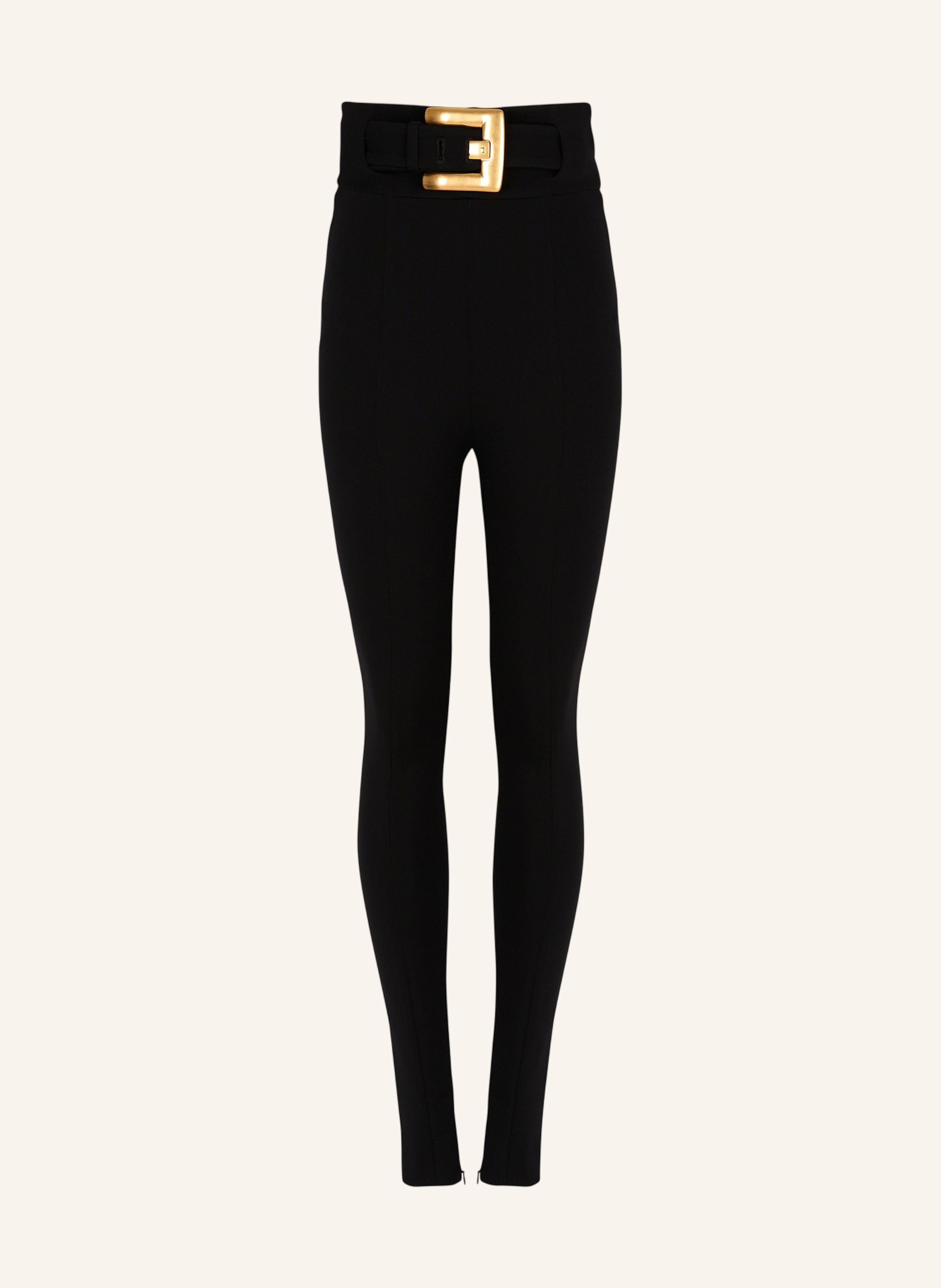 BALMAIN Steghose mit Gürtel