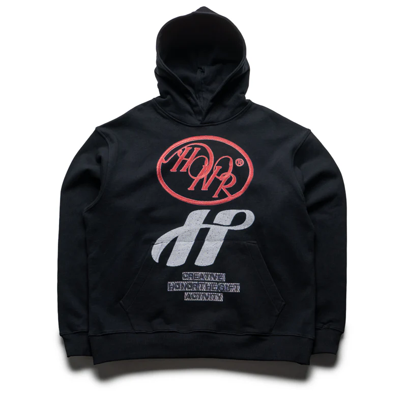 Honor The Gift Pop Art Hoodie - Black