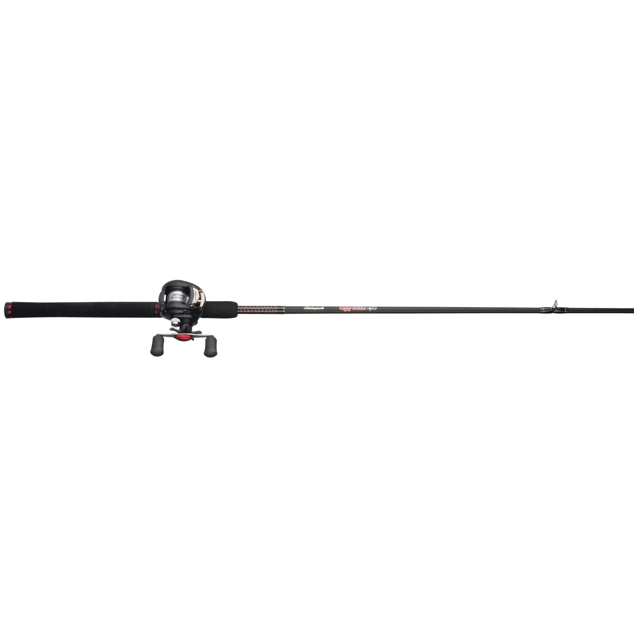 Ugly Stik GX2 Baitcast Fishing Rod and Reel Combo, Anti-Reverse, Medium, Right Hand, 6.5-ft, 2-pc