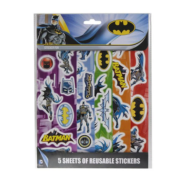 Batman Stickers 5 Sheets