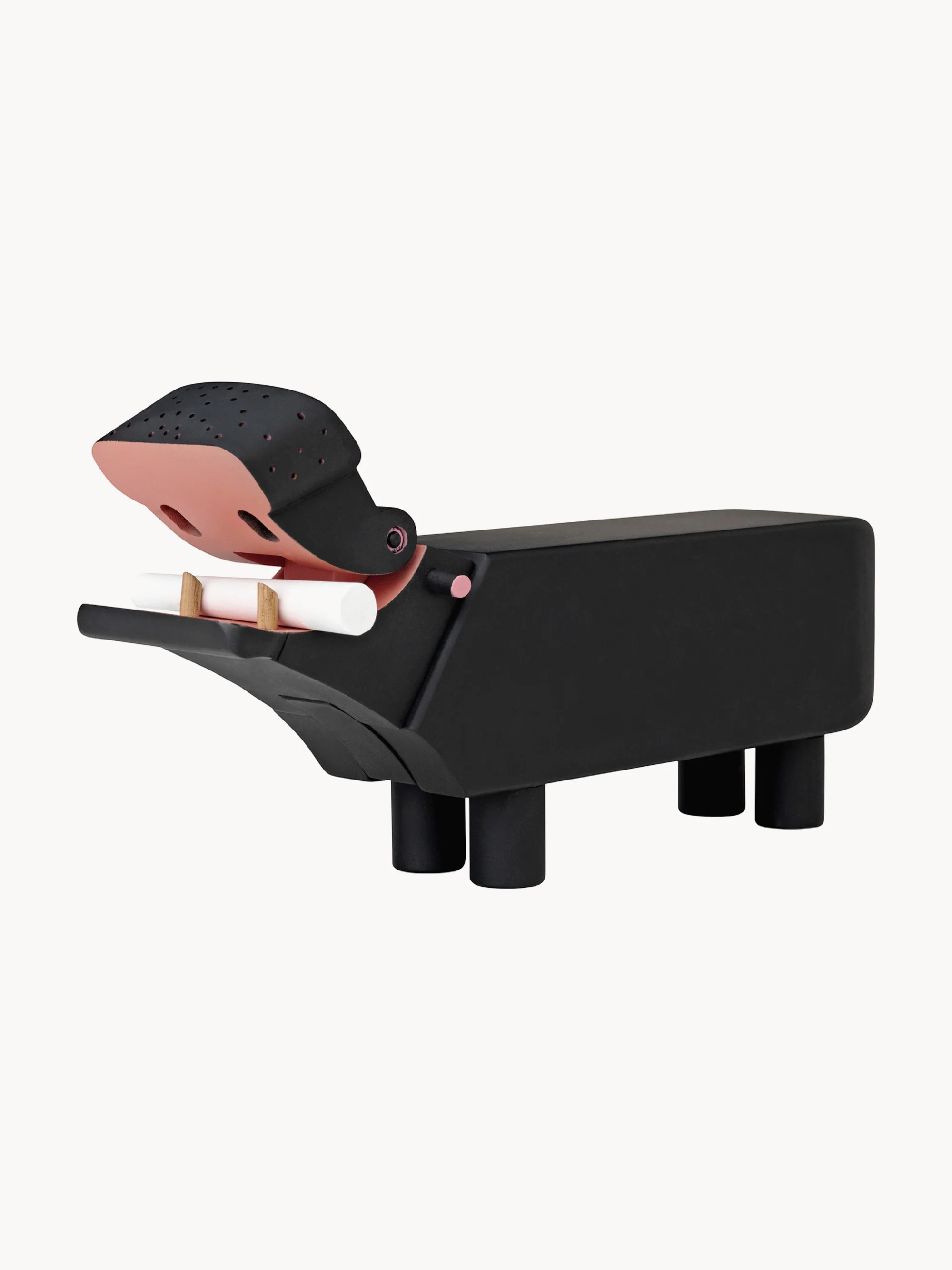 Deko-Objekt Hippo aus Buchenholz
