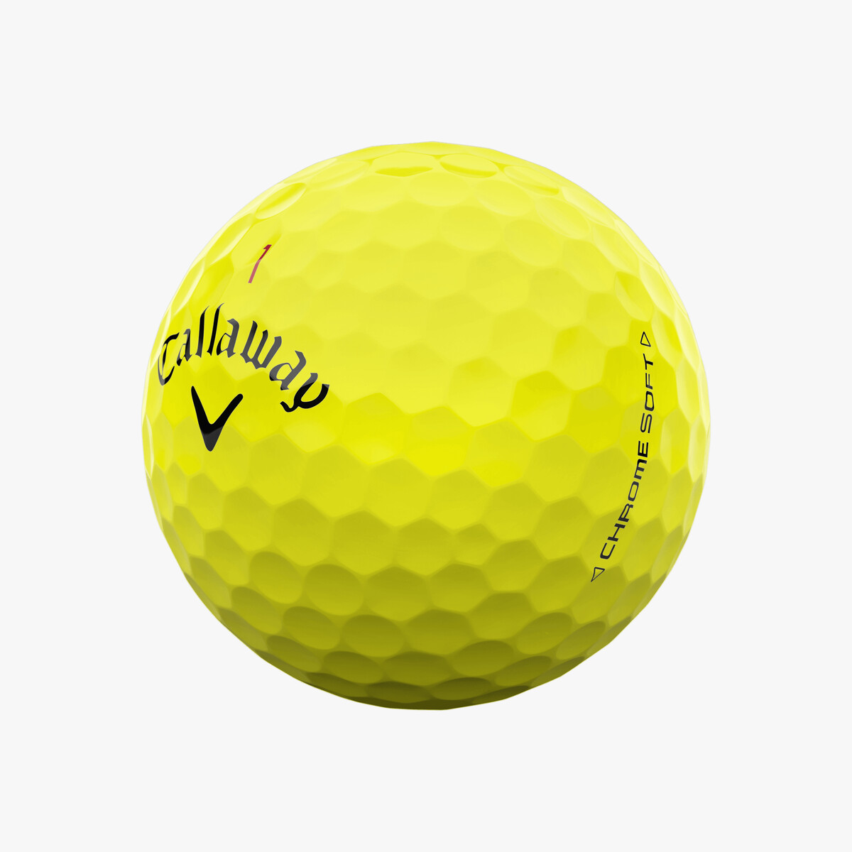 Chrome Soft Yellow Golf Balls