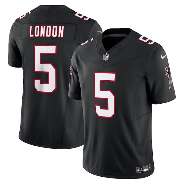 Drake London Atlanta Falcons Nike Vapor F.U.S.E. Limited Jersey - Black/Red