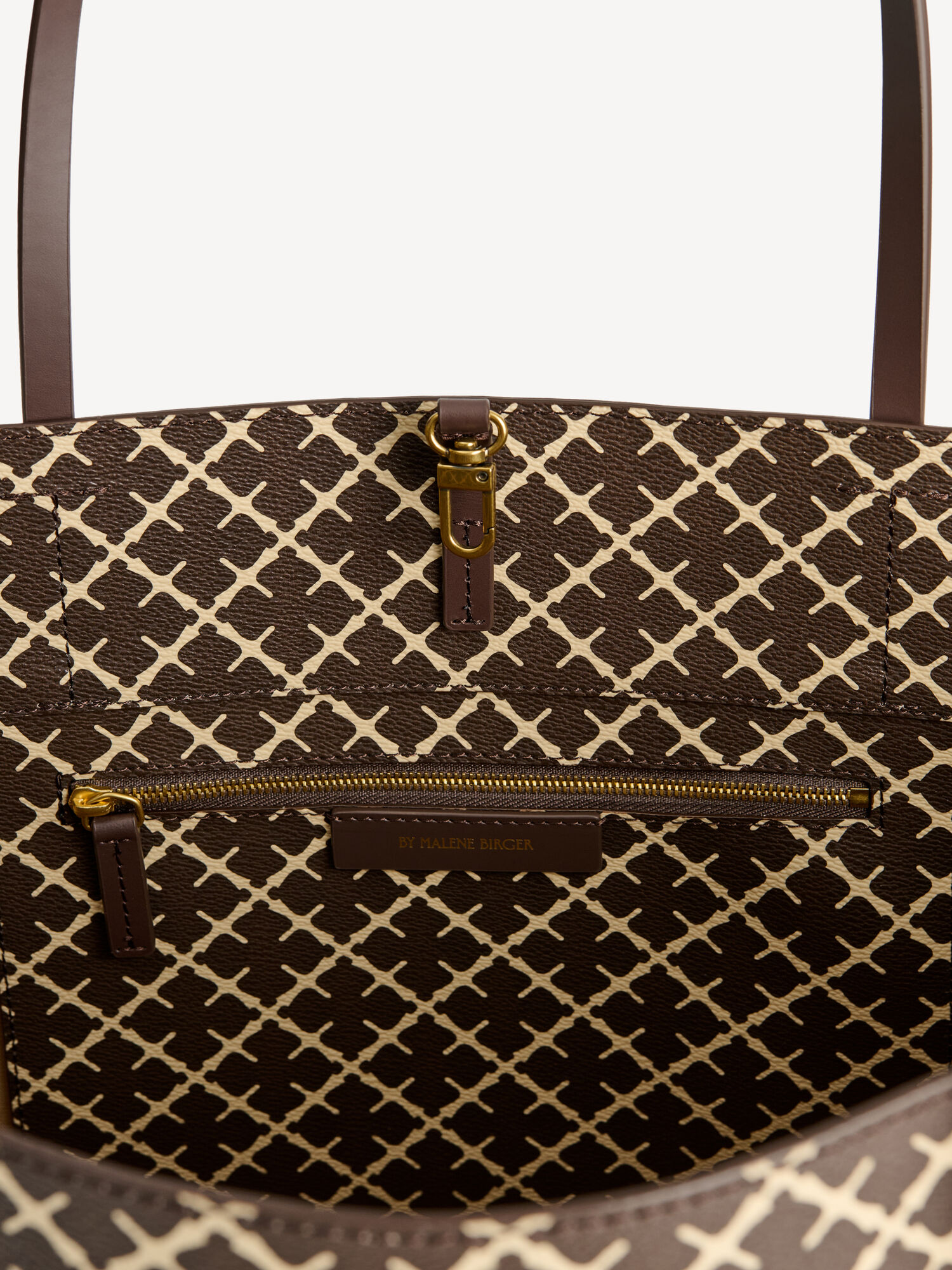 Abi tote bag med print
