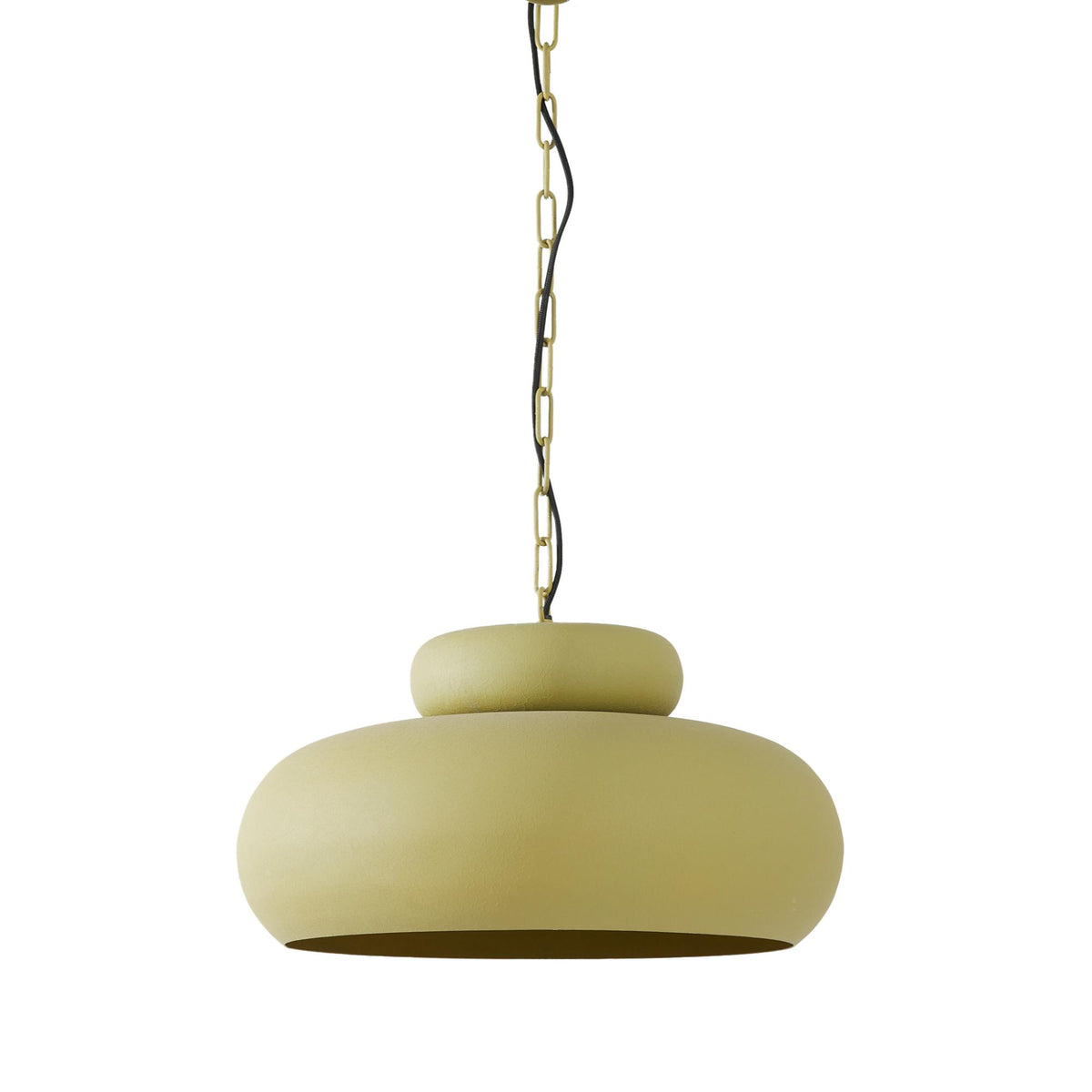 Light & Living hanglamp Neiva - groen - Ø46cm