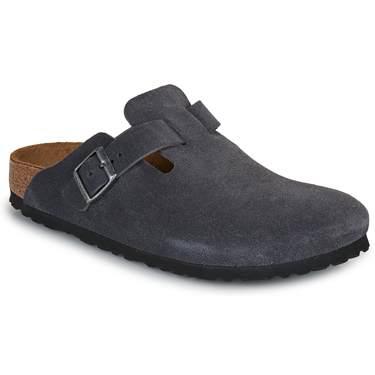 BIRKENSTOCK - Boston - Suede / Charcoal