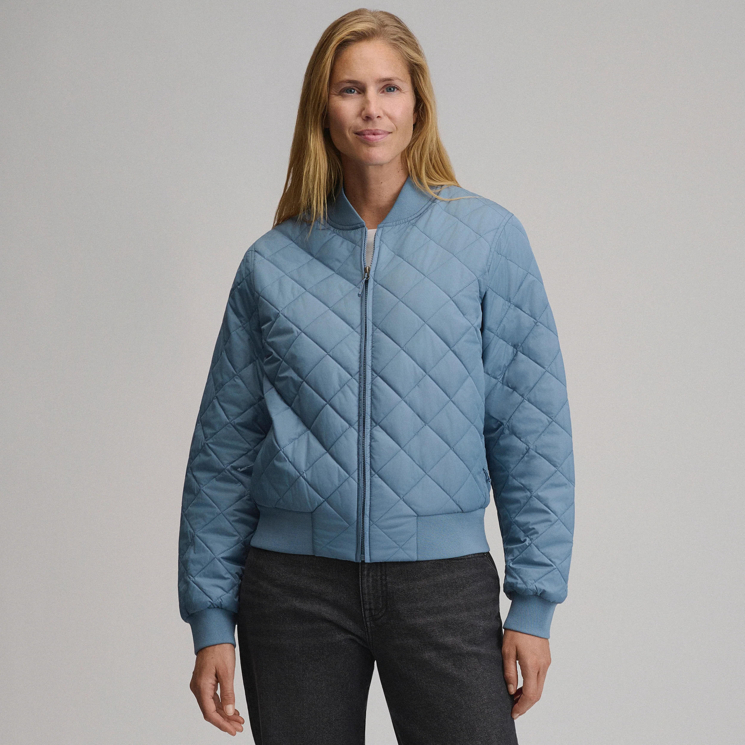 Women's Quilted Bomber