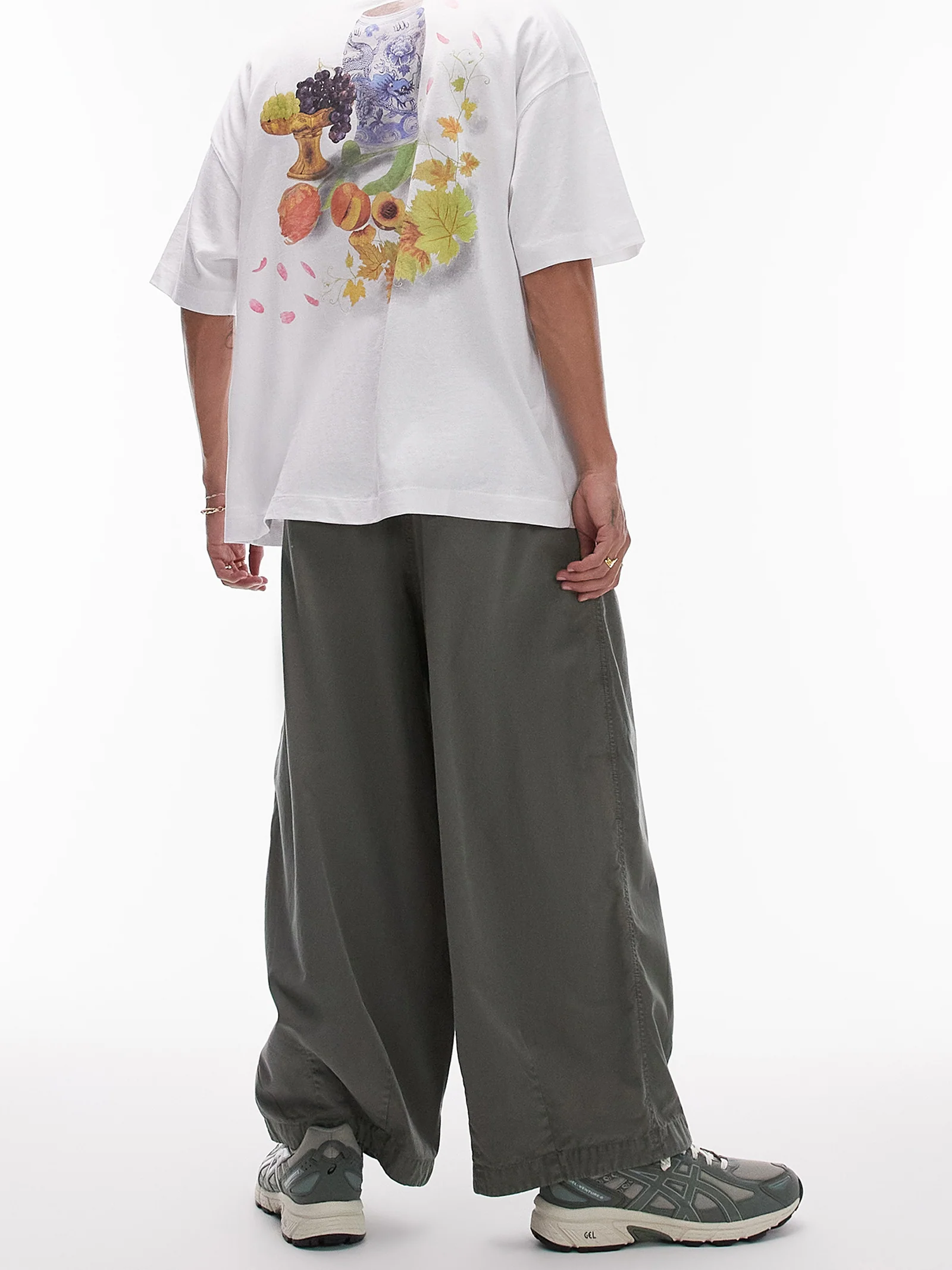 Oversized Cropped Trousers