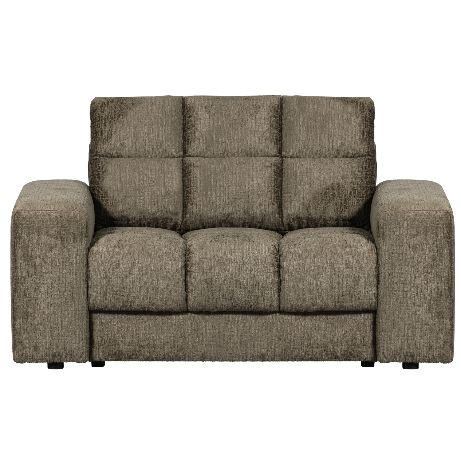WOOOD loveseat Second Date - Structure Velvet - Bonsai - 78x136x101
