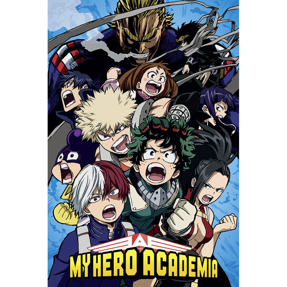Poster My Hero Academia - Cobalt Blast Group