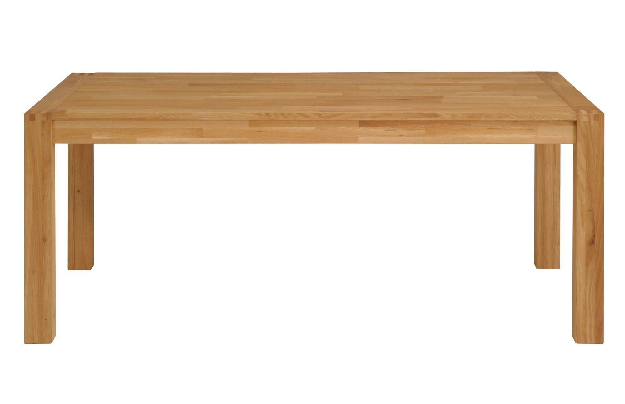 [LUMINESCENCE - Table repas rectangulaire en bois finition Chêne huilé