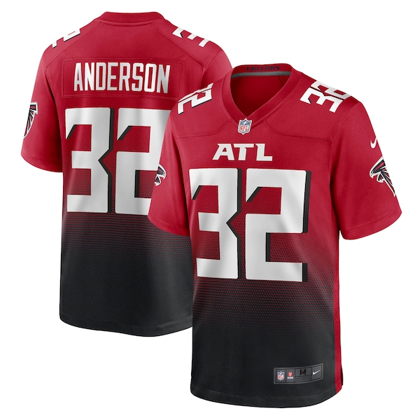 Jamal Anderson Atlanta Falcons Nike Retired Player Alternate Game Jersey - Red/Black