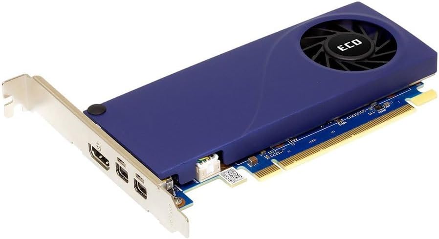 Sparkle Intel Arc A310 ECO, 4GB GDDR6, 50W TBP, Short Bracket is Included, Low-Profile, Single Fan, Single Slot, HDMI x1, Mini DisplayPort x2, SA310C-4G