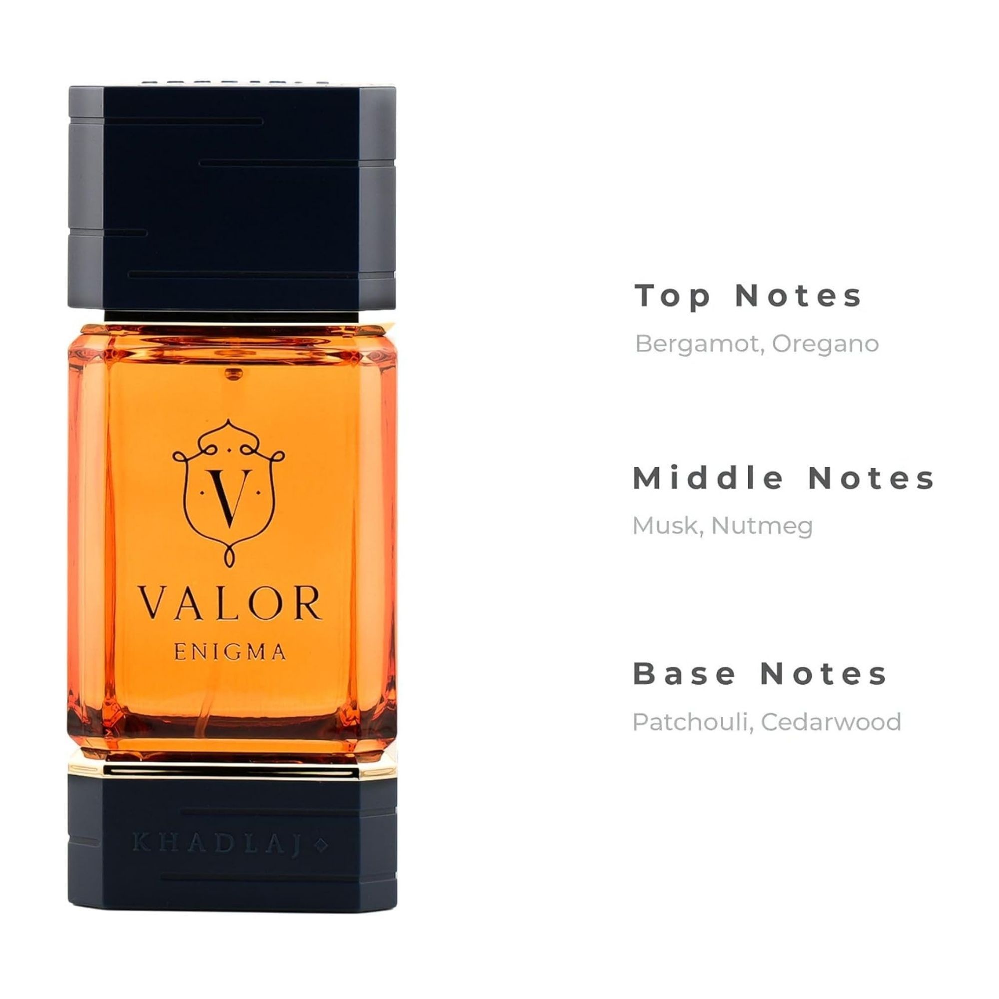 Khadlaj Perfumes Valor Enigma 100ml Eau De Parfum fragrance for Men