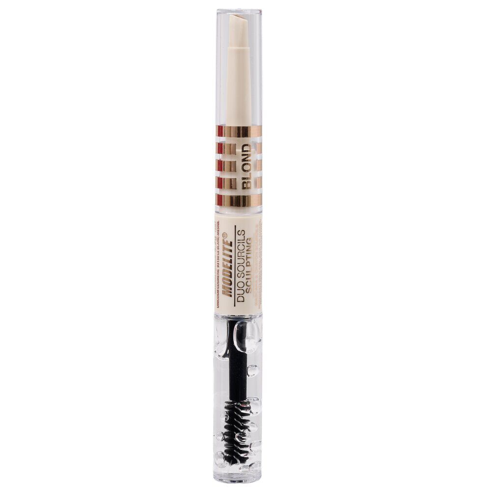 Duo sourcils crayon et mascara fixateur N°01 blond/châtain