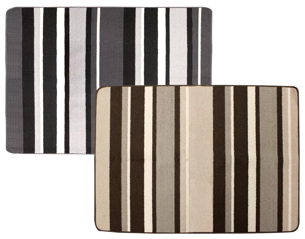 For Living Karlin Stripe Mat, 4-ft x 6-ft