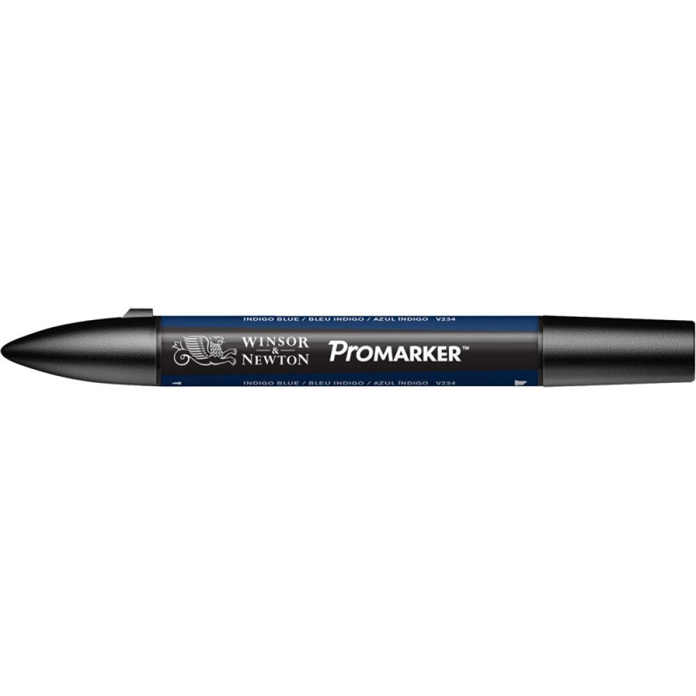 TUSJ PROMARKER WINSOR & NEWTON NR V234 INDIGOBLÅ