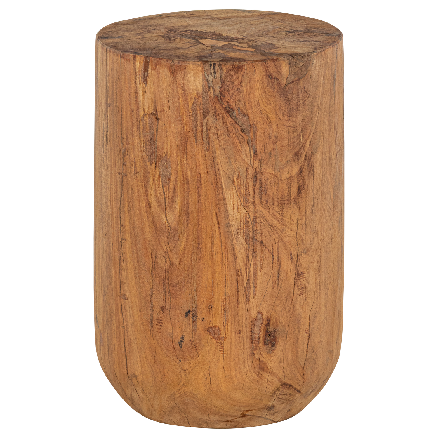WOOOD bijzettafel Viri - Hout - Naturel - 40x35x35