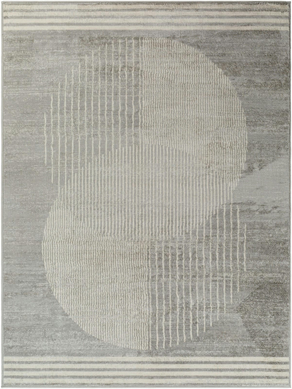 ENSO2 - Tapis Scandinave Hygge Gris/Beige 200x275