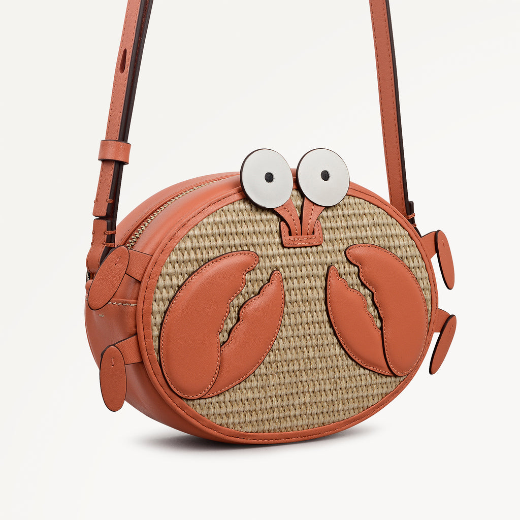 Clawde Crab - Mini Ziptop Cross Body
