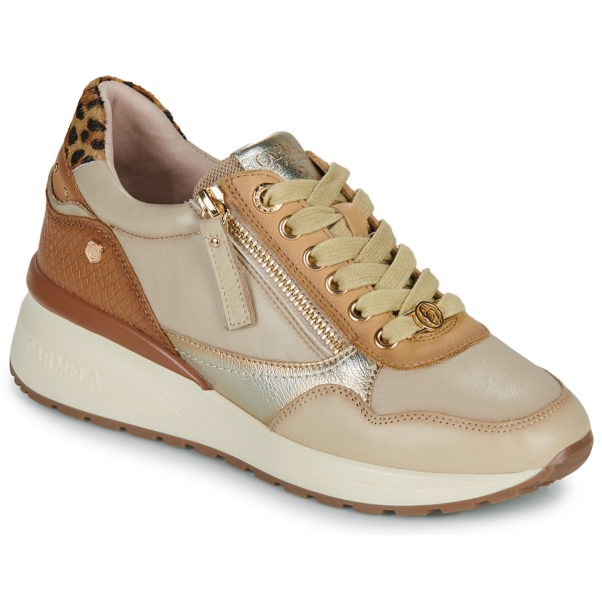 Carmela - 162442-BEIGE - Beige / Leopard